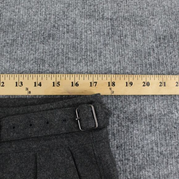 Todd Snyder Pants Men 34x34 Wool Gurkha Trouser Charcoal Pleated Quiet Luxury - Picture 9 of 12